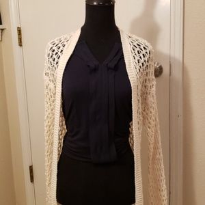 Cream knit sweater from Shana